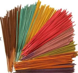 Bâtons d'encens en bois de santal indien et anis étoilé de marque Buyer's Brand, aux couleurs vives, 8 pouces, aromatiques pour la méditation et la relaxation, toutes saisons - Product Image 6