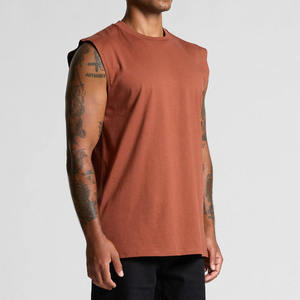 Débardeur sans manches pour homme, col rond, couleur unie, tricoté, coupe décontractée - Product Image 4