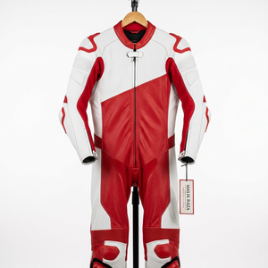Traje de Carreras de Cuero para Motocicleta Hecho a Medida, Personalización de Marca y Diseño de Fábrica - Product Image 5
