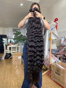 ผมต่อเกรดผมแท้ ลอนธรรมชาติ แบบแอฟโฟร ลอนหลวม ลอนลึก - Product Image 3