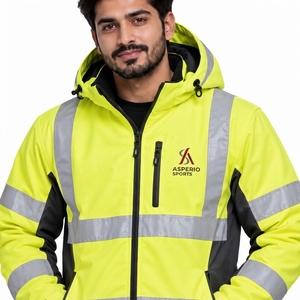 Ropa de Trabajo Resistente al Fuego y Térmica, Ajuste Cómodo, Construcción Ligera, Chaqueta de Seguridad Reflectante - Product Image 5