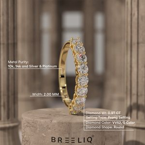 แหวนทองคำแท้ 14K ประดับเพชรแล็บโกรว์ทรงมงกุฎโค้ง ดีไซน์เพชรแบบยกขา แหวนแต่งงานหรูหรา แหวนซ้อนกันได้ เครื่องประดับสุดหรู - Product Image 2