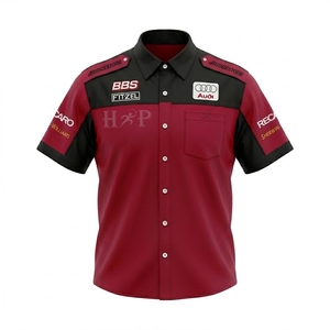 Chemise de course automobile personnalisée à manches courtes, vêtements de sport avec logo d'équipe, chemises de course personnalisées, vêtements de course moto et automobile - Product Image 6