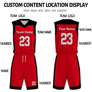 Tenue de basket-ball pour le jour du match, tissu de haute qualité avec un look professionnel, ensemble de tenue de basket-ball respirant - Product Image 5