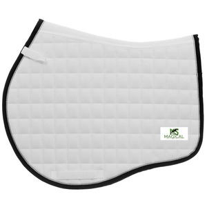 High Quality Horse Saddle <b>Pads</b> Micromesh Outer Layer Coupled With Poly <b>Foam</b> Fill Ensures Superior Breathability All Purpose - Product Image 2