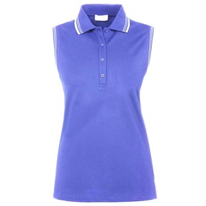 Camiseta sin Mangas para Mujer, Verde Sólido, Spandex Lavado, Secado Rápido, para Golf, Deporte, Casual - Product Image 4