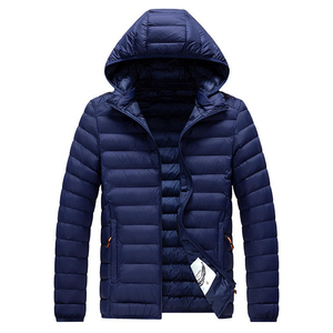 High Quality Men's Long <b>Thin</b> Bubble <b>Jacket</b> <b>Waterproof</b> Latest Fashion Style Customized Logo Wholesale Price Custom Sizes Shining - Product Image 3