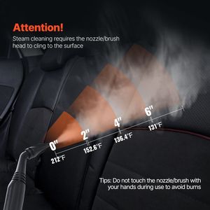 เครื่องทำความสะอาดแบบหมุนอเนกประสงค์2000วัตต์ถังเก็บน้ำ51ออนซ์27อุปกรณ์เครื่องทำความสะอาดไอน้ำสำหรับใช้ในครัวเรือน - Product Image 6