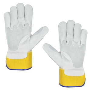 El agarre resistente de alta calidad usa guantes de cuero antideslizantes Protección de agarre Diseño cómodo Color personalizado para la construcción - Product Image 6