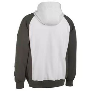 Sudadera con capucha extragrande para personalizar, jersey de forro polar grueso con cremallera bidireccional - Product Image 4