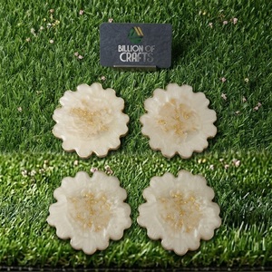 Modern <b>Epoxy</b> <b>Resin</b> Drink Coaster Decorative <b>Table</b> Coasters for Home Office Cafe Hotel and Restaurant - Product Image 1