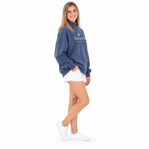 Sudaderas Unisex de Cuello Alto, Forradas con Felpa Suave, Mezcla de Algodón y Poliéster de 345 g/m², Talla Grande, Venta al Por Mayor, Fabricante - Product Image 5