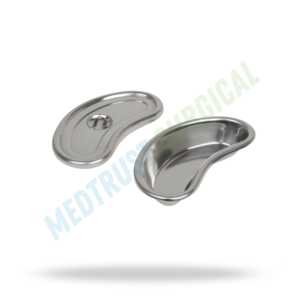 Bandeja renal de acero inoxidable con tapa, bandeja para instrumentos quirúrgicos, plato renal médico para uso en cirugía neurológica y de columna vertebral - Product Image 3