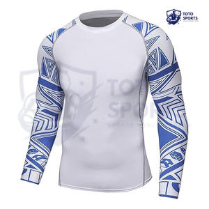 T-shirt de compression pour homme, léger, respirant, haute qualité, manches longues, pour la gym et le fitness - Product Image 2