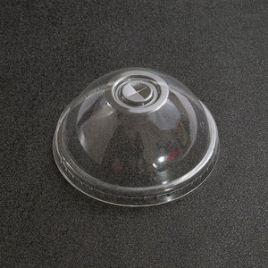 Couvre-boîtes ronds plats en plastique - Calibre 95 avec trou traversant - Product Image 4
