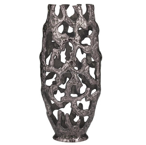 Aluminum <b>Flower</b> Vase Home and Wedding Decoration Tabletop Centerpiece <b>Flowers</b> <b>Display</b> Vase for Export - Product Image 1