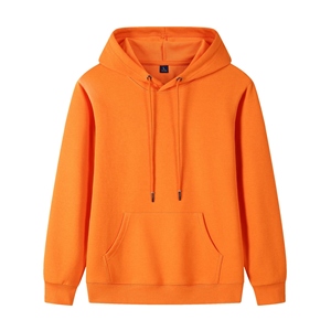 Sudadera con Capucha Negra Unisex, Corte Regular, Algodón French Terry, Informal, Otoñal, con Detalles Frontales en Algodón - Product Image 1