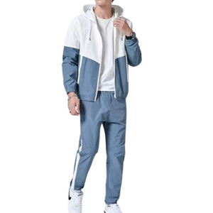 Conjunto Deportivo de 2 Piezas para Hombre, Edición Premium, Chaqueta Cortavientos con Capucha y Pantalones Deportivos, Unisex - Product Image 2