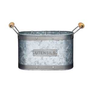 Customized Rustic Metal Cutlery Holder With Handle Parties Table Kitchen Restaurant in Best Price - Product Image 1