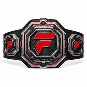 Cinturón de Campeonato de Boxeo y Artes Marciales con Diseño Premium de Placa Metálica, Cinturón de Trofeo de Lucha Libre de Alta Calidad y Duradero - Product Image 4