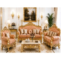 Muebles de sala de estar estilo del sudeste asiático, compre sofá de madera con mesa central y sillón/diván, última colección de sofás
