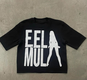 เสื้อยืดสตรีทแวร์ทรงโอเวอร์ไซส์ สไตล์วินเทจ พิมพ์ลายดิจิตอล ล้างสีแบบแอซิด ผ้าคอตตอนเนื้อหนานุ่ม สวมใส่สบาย ทรงปกติ สำหรับผู้ชาย - Product Image 6