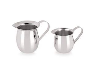 Pichet à lait et à crème en acier inoxydable - Product Image 2