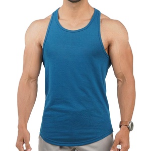 เสื้อกล้ามผู้ชายแบบสบายๆ เป็นมิตรกับสิ่งแวดล้อม ขายส่ง ผลิตตามสั่ง คุณภาพสูง ทนทาน ระบายอากาศได้ดี - Product Image 1