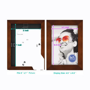 Premium <b>Wooden</b> <b>Photo</b> Frame Solid Mango Wood Handcrafted Antique Rustic Vintage Modern Tabletop Home Office Boutique Decoration - Product Image 3