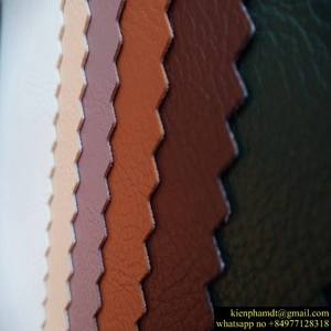 Tissu en cuir synthétique PVC artificiel gaufré moderne pour canapé - Product Image 3