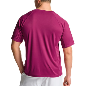 T-shirt de fitness exclusif pour homme – Respirant, en maille performante, confortable pour l'entraînement, avec logo personnalisé, tailles variées, marque privée - Product Image 3