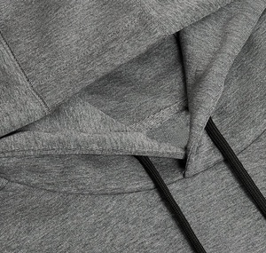 Sudaderas con Capucha Unisex para Hombre, con Cierre, Estilo Hip Hop, Logotipo Bordado Personalizado, 100% Algodón Felpa, Sudaderas al por Mayor - Product Image 4