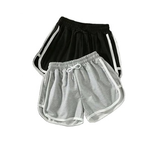 Elastic Waist women fitness breathable shorts Skinny Fit booty women girls summer short logo color custom - Product Image 3