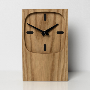 Horloge de table en bois vintage, horloges de table en bois de qualité supérieure, prix de gros le moins cher, fabriqué au Vietnam - Product Image 2