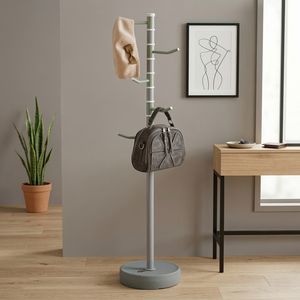 Moderno Organizador de Tubos de Acero de Marca OEM, Conjunto de Dormitorio, Perchero para Entrada, Almacenamiento Doméstico de Taiwán - Product Image 1