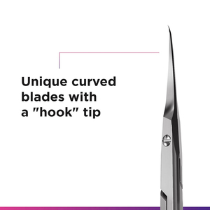 Professional Curved Stainless Steel Sharp Blade Cuticle Nail <b>Scissors</b> for Beauty <b>Manicure</b> and Nail Care - Product Image 4