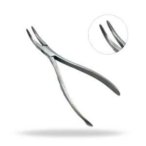 Forceps à racines courbés 300, instrument chirurgical dentaire pour l'extraction des racines dentaires - Product Image 1