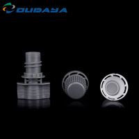 Boquilla de Succión de Plástico de Color Personalizado de 8.2mm, Tapa para Bolsa de Bebidas