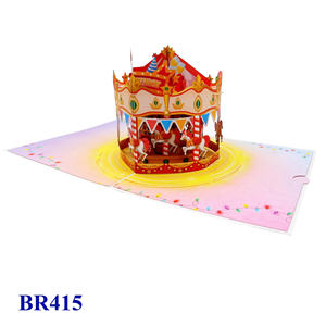 Meilleures ventes, carte de vœux en papier 3D personnalisée, fleurs en papier, fabrication artisanale au Vietnam, décoration de la maison, carte d'anniversaire - Product Image 4