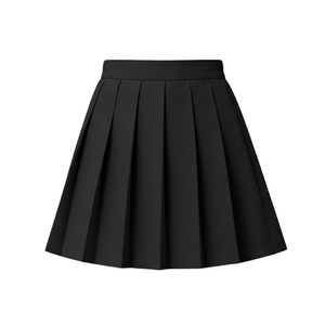 Jupes plissées pour filles avec short intégré, taille élastique, pour la rentrée scolaire, style tennis, pour enfants et tout-petits - Product Image 3
