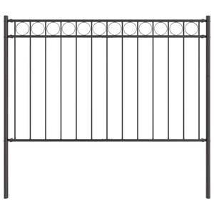 Elemento de Cerca de Acero en Gris de 66.93 x 59.06 Pulgadas para Enrejados y Portones - Product Image 2