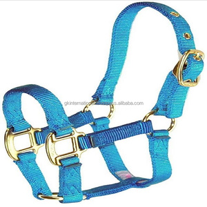 Collar ajustable de nailon con cuello Halter Para Caballo, cadena y cuello Halter con varias opciones de colores, hebilla y anillo de acero inoxidable - Product Image 3