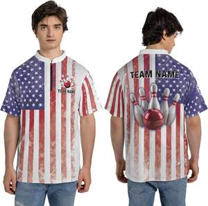 Custom Black Sublimation Polo Shirt with Fiery <b>Bowling</b> Graphic Personalised Team Name and Player Number Stylish Sportswear Teams - Product Image 6