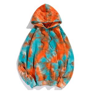 Custom Screen Foam Printing Embroidery Logo French Terry <b>Hoodies</b> <b>Tye</b> <b>Dye</b> Drop Shoulder <b>Hoodies</b> Men Unisex Tie <b>Dye</b> <b>Hoodies</b> - Product Image 1