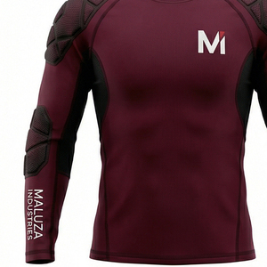 Conjunto Deportivo de Compresión para Hombre, Corte Ajustado, Marca MALUZA, para EUA y Europa - Product Image 2