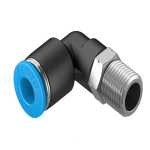 Pneumatic Threaded Coupler Straight Connector Black Blue <b>Dust</b> <b>Cap</b> Air Pipe Fitting for Automation Equipment - Product Image 1
