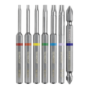 Jeu de 7 embouts Torx trempés T10-T40 et PH2, jeu de tournevis de précision de 75 mm - Product Image 1
