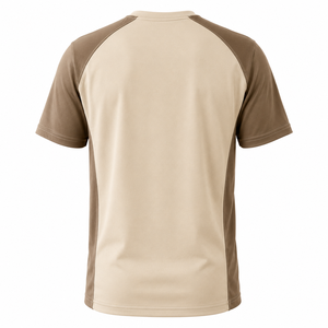 T-shirt col rond 100 % coton personnalisé, respirant, séchage rapide, coupe décontractée, style formel, usine de vêtements à marque privée - Product Image 2