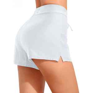 Shorts de Playa para Mujer, Cintura Elástica, Logotipo Personalizado, Transpirables, Cómodos, Ropa Deportiva de Verano, Calidad Premium - Product Image 5