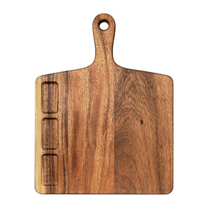 เขียงไม้พร้อมด้ามจับเขียงไม้อเนกประสงค์3ช่อง - Product Image 1